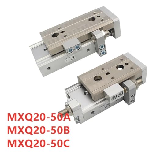 Vérin de guidage MXQ20-50C contre les déviations de trajectoire