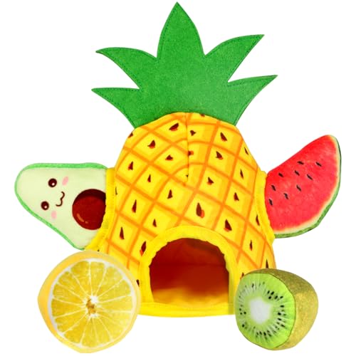 Aroocke Squeaky Fruit Hide and Seek Toys image