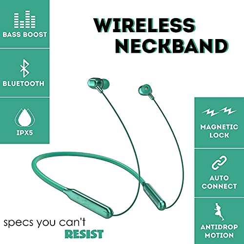 Bazaartrick Platinum Series M-31 Wireless Bluetooth in Ear Neckband Headphone with Mic - Image 2