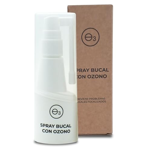 OZONO D'OR - Spray Higiene Bucal con Aceite Ozonizado 100% Natural BIO, Eliminar Llagas y Aftas Bucales | Elixir Bucal Gingivitis Tratamiento Encías Inflamadas y Sangrado Encías o Heridas 40 ml