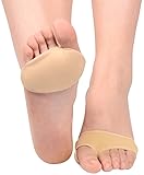 Las fundas para pies para mujeres y hombres están diseñadas para ayudarlo a obtener el apoyo que necesita para la comodidad durante todo el día y toda la noche. Alivie el dolor debido a callos, artritis, juanetes o neuromas de Morton causados ​​por largos períodos de pie o frotándose para una mejor comodidad durante todo el día.