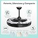 Ventilador de Techo 66w 30W Motor DC+36W Luz con aspas plegables con luz Led Imagen de Ventilador de Techo 66w 30W Motor DC+36W Luz con aspas plegables con luz Led