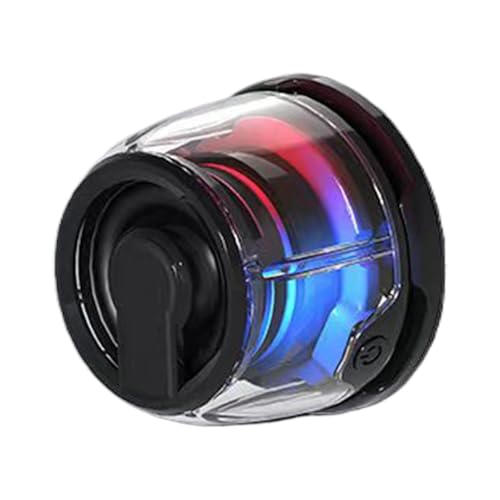 Haut-parleur magnétique sans fil avec lecteur de musique LED et diffusion sonore stable