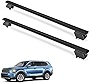 AUTOSAVER88 Heavy Duty 250lbs Roof Rack Cross Bars Compatible with 2019 2020 2021 2022 2023 Kia Telluride Crossbars, Adjustable Lockable Aluminum Cargo Carrier Rooftop Luggage Cars Vehicles Suvs