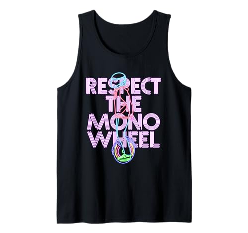 Monociclista Respect The Monowheel Camiseta sin Mangas