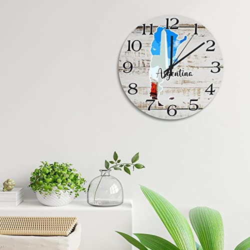 Horloge murale sans tic-tac offrant une finition soignée et durable - 5