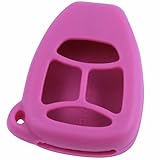 KeyGuardz Purple Rubber Keyless Entry Remote Key Fob Skin Cover Protector