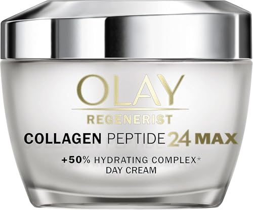 Olay Collagen Peptide24 MAX Crema Facial De Día Con Péptido De Colágeno Y Niacinamida, 50 ml