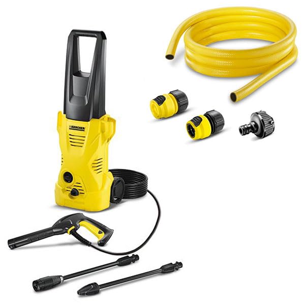 KARCHER K 2 高圧洗浄機とホース Amazon | KARCHER(ケルヒャー) K2 + ホースセット [高圧洗浄機(全国