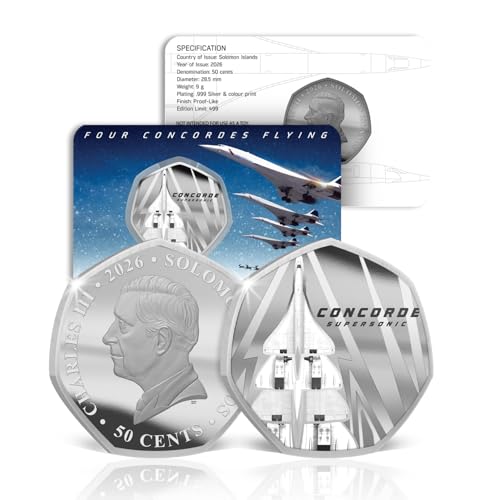 The Koin Club Concorde Christmas Eve 40th Anniversary 2026 Commemorative Coin Limited Edition
