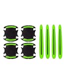 BXJNDM 8 Stück Autotürgriff Schutzfolie für Aston Martin DBX 2020-2023, Türschüsselschutz Autotür Griffe Aufkleber Autotürgriff Anti Kratz Abdeckungen,Green