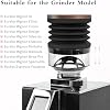Single Dose Hopper Compatible with Eureka Mignon Espresso Coffee Grinder Silicone Bellow for Blow Out Residual Coffee Grounds (Heighten Hopper)