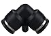 Utah Pneumatic 5 pack Plastic Push To Connect Fittings Tube elbow Connect 1/2 inch od Push Fit Fittings Tube Fittings Push Fit (1/2"elbow)