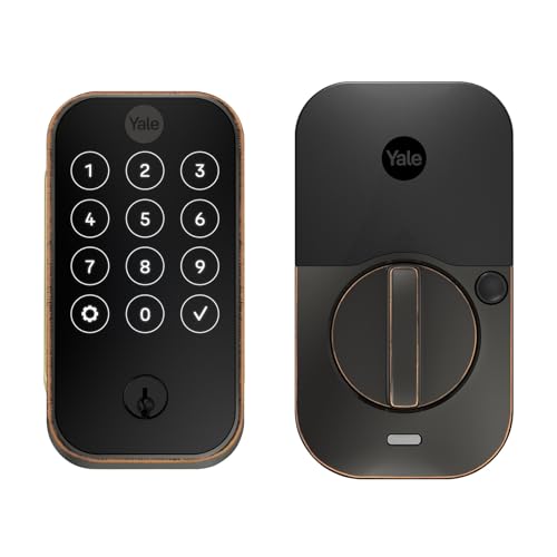 Image of Yale Assure Lock 2 - Oil Rubbed Bronze Smart Lock for Front Door with Keypad and Adjustable Entry Codes (No Wi-Fi) and Deadbolt - Secure Keyless Entry Door Lock, YRD420-BLE-0BP