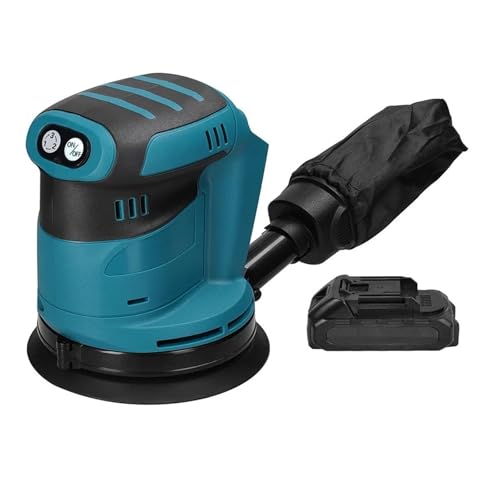 125 Mm Bürstenmotor Akku-Exzenterschleifer Holzschleifer Holz...