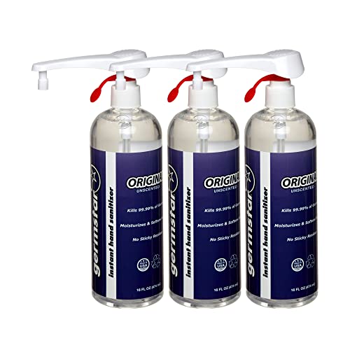 Germstar Hand Sanitizer 16oz. Original Pump Bottle (3 Pack) image 3