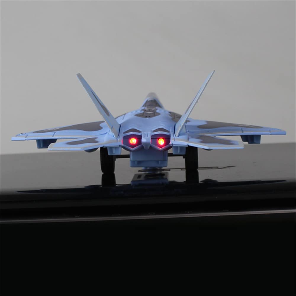 Amazon | F-22 飛行機戦闘機 - 1/100 ダイキャスト飛行機モデル戦闘機