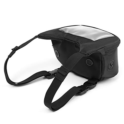 Alforjas universales para motocicleta Heinmo, bolsa impermeable para manillar con pantalla táctil para teléfono móvil, compatible con GTS, LX, LXV, Sprint, Primavera 50/125/250/300/300ie/250ie y scooter miniatura 3