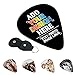 Custom Guitar Picks 6-pack Personalized Your Own Name Text Picture Logo DIY Guitar Bass Pick Best Gifts for Beginner Guitar Husband Dad Son Boyfriend Friend (0.71 mm)