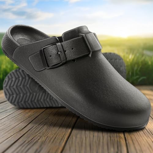 Bigant Womens Clogs,Mercy Mules for Womens Nurse Shoes-Slip on Garden Work Shoes - Image 4