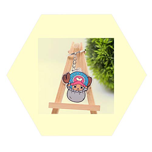 Vincent-Prestiges Keychain For Tony Tony Chopper One Piece Anime Accessories Keyring Car Keys 01pc, Multicolor