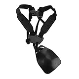 Harness for Brush Cutter Trimmer Lawn Mower Adjustable Double Shoulder Strap Trimmer Double Shoulder Strap Mower Nylon Belt for Brush Cutter Garden Lawn Mower,Outdoor Power Tool Replacement Parts