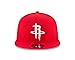 New Era NBA Houston Rockets Adult Men NBA 9Fifty Team Color Basic Snapback Cap,OSFA,Red