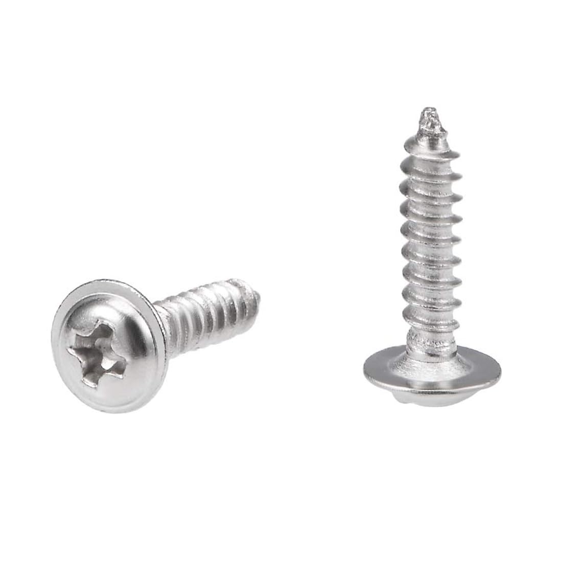 TA-VIGOR M2.3 Self Tapping Screws for Wood, 10mm Modified Truss Head Screws