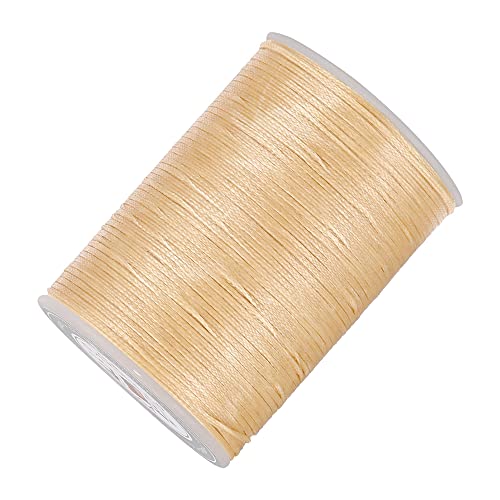 Hilo encerado de cuero para coser 98 yardas 1mm miniatura 4