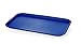Produktbild HENDI Serviertablett, AmberBox, stoßfest, bruchsicher, stapelbar, Tablett, Fast-Food-Tablett, GN1/1, 530x325x(H) 20mm, Polypropylen, blau