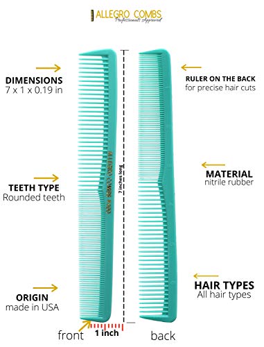 Set de 4 Peines Allegro Combs 400 Multicolor miniatura 4