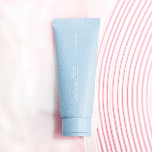 Image of LANEIGE Water Bank Hyaluronic Acid Cleansing Gel Foam | Hydrating Facial Cleanser with Hyaluronic Acid | Gentle Formula for Clean, Refreshed Skin | Korean Skincare Essential-150ml