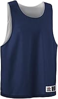 Alleson Athletic Men's Reversible Lacrosse Pinnie - Moisture-Wicking Mesh Tank for Athletic Fit