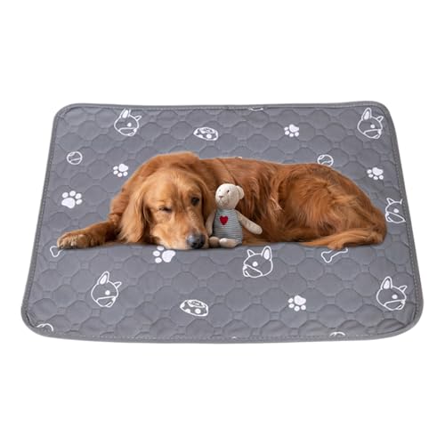 Mppchhn Empapadores para Perros | Mantas Absorbentes Reutilizables para Jaulas de Perros, Gatos y Conejos,Protectores de Suelo Antideslizantes Superabsorbentes para Jaulas Entrenamiento Higiénico