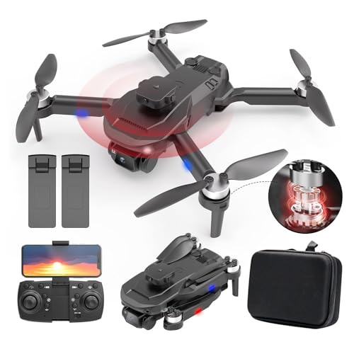 AXNEN Mini Drones con cámara 4K Dual,Dron Plegable con...