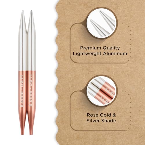 Image of Knitter's Pride Rosemist Normal Interchangeable Circular Needles 5 inch inch (13cm) - US Size 11 (8mm)
