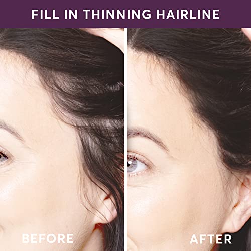 Madison Reed Root Touch Up + Brow Filler, Ombra Dark Brown, Instant