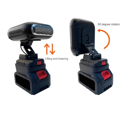 Calefactor Eléctrico Portátil Ajustable para Oficina 120V miniatura 4