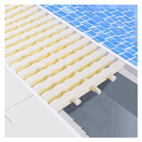 Couvercle de drain de sol en plastique épissable 40x100 cm, grille drainage antidérapante extérieure