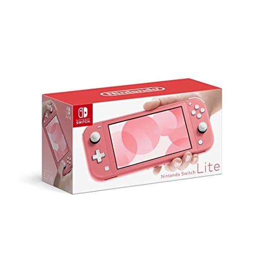 Nintendo Switch Lite Coral - Versão Nacional