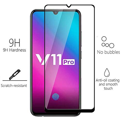 Full Glass Tempered Glass HD Tempered Glass For Vivo V11 pro Pack of 1 Amazon.in Electronics