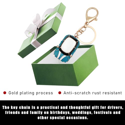 Sylvil Car Model Rhinestone Keychain
