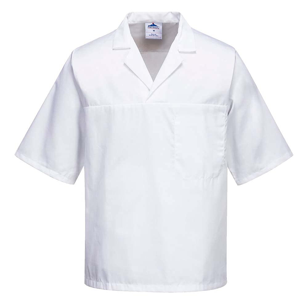 Stalwart A102-S Unisex Bakers Shirt, Small