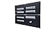 TROPEK Starter Kit | Bracket Kit and Wall Control Panels | High-Density Tool Wall Organizer for Small Spaces | 4pc 16x12 inch Black Panels + 71pc Bracket kit