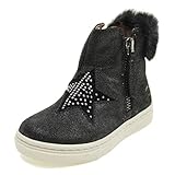 scarpe romagnoli primi passi  Romagnoli Stivaletti con Zip E Stella Bimba 4324701 Nero Taglia: 21