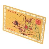 Cabilock Metall Feng Shui Karte aus Aluminium Magnesium Legierung Schutzkarte und Glückskarte für Sammler und Dekoration zum Jahr der Schlange 2025