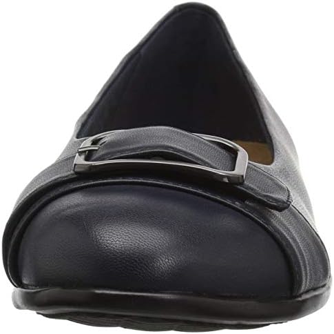 Trotters Women's Aubrey Loafer Flat, Navy, 6.5 W US | Image 1