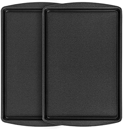 ProBake Set of Two Nonstick Cookie Pans, Dark Gray, PB281-AZ