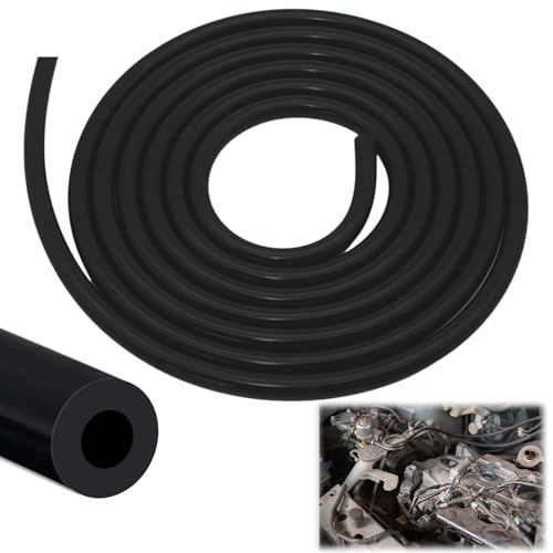Erzekrim Silikon Vakuumschlauch 3 mm Schwarz 5m