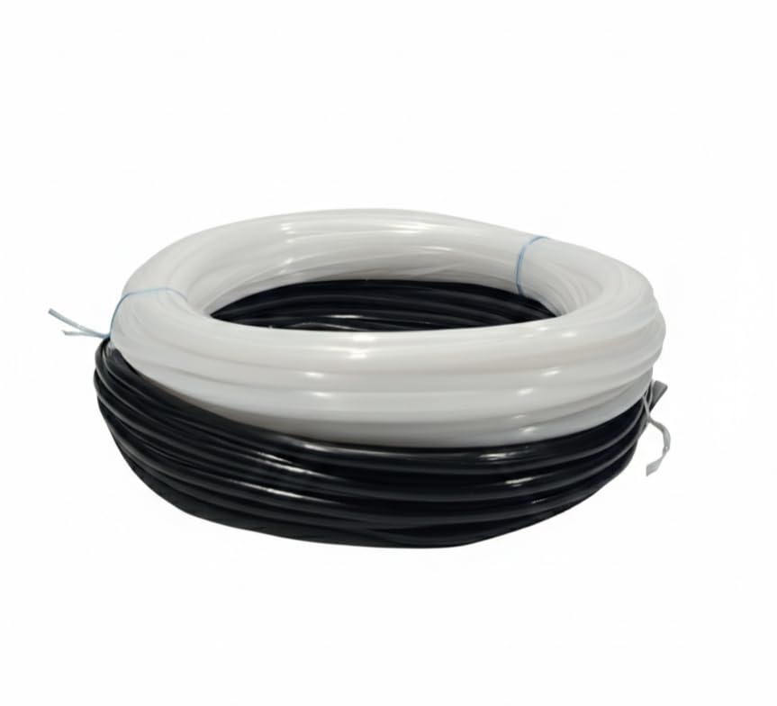 Plastic Wire, Basket Making Wire Roll for Koodai & Tokri – Strong & Flexible Multi-Purpose Plastic Wire for Basket Weaving, Crafts, Decoration & DIY Projects (Pack of 2) (Black-White)-image-48